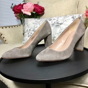 Essex Lane Stone Taupe Heels Size 8.5